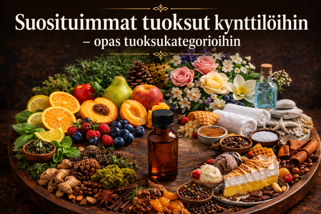 Suosituimmat tuoksukategoriat otsikolla