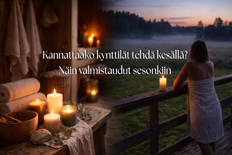 Kannattaako kynttilät tehdä kesällä? Näin valmistaudut sesonkiin