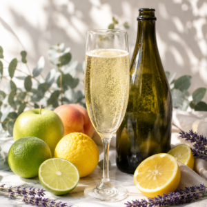 Kuohuviini Yuzu-lime