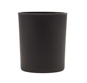 Kynttiläastia mattamusta 160 ml