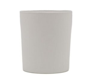 Kynttiläastia mattavalkoinen 160 ml