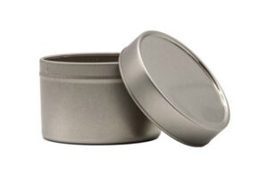 Kynttiläpurkki hopea 100 ml