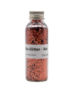 Bio Glitter punainen