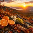 syksyinen auringonnousu kuva