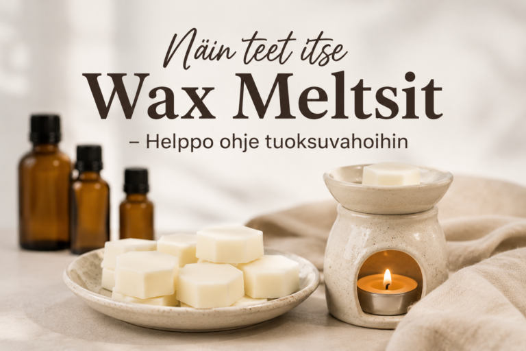 Näin teet itse Wax Meltsit – Helppo ohje tuoksuvahoihin