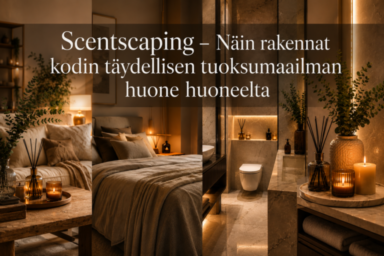 Scentscaping – Näin rakennat kodin täydellisen tuoksumaailman huone huoneelta