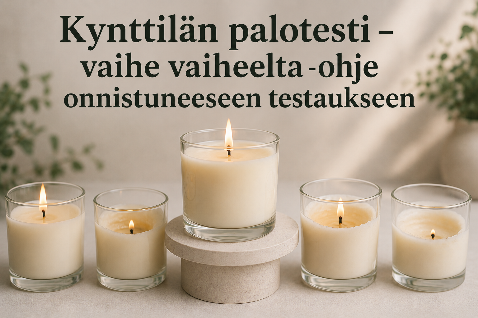 Kynttilan palotesti